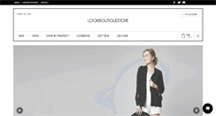 Desktop Screenshot of lookboutiquestore.com